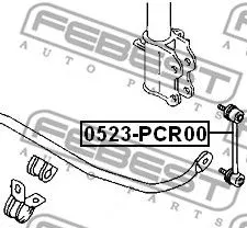 Febest 0523-PCR00 Стойка стабилизатора
