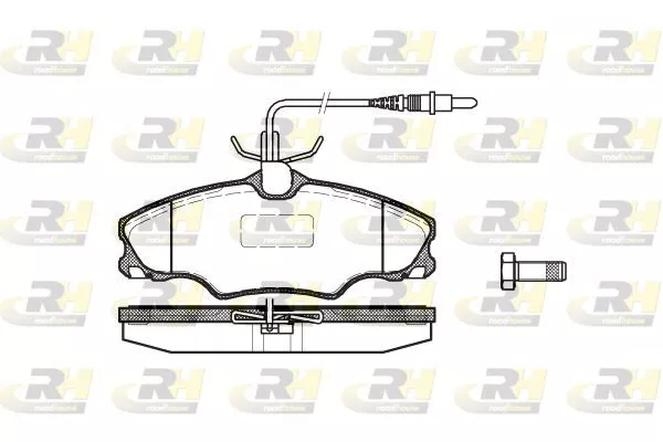 ROADHOUSE 260304 Гальмівні колодки