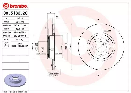 FEBI BILSTEIN 14524 Опора амортизатора