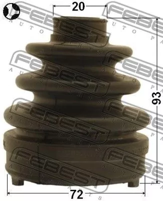 Febest 0815-G12 Пыльник шруса