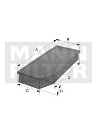 MANN-FILTER C28037 Повітряний фільтр