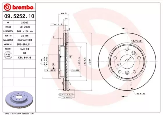 FEBI BILSTEIN 24262 Сайлентблок рычага