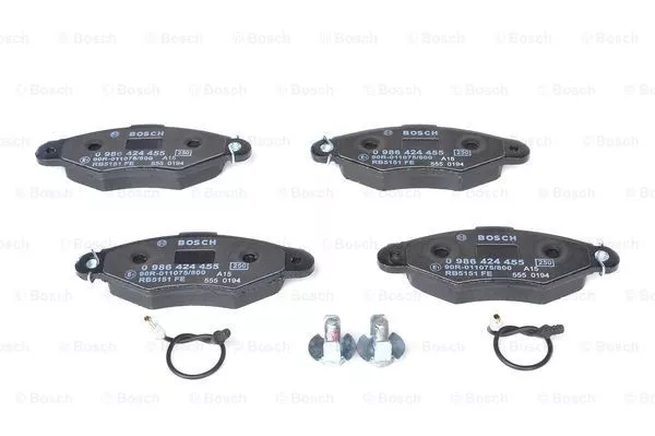 BOSCH 0 986 424 455 Гальмівні колодки