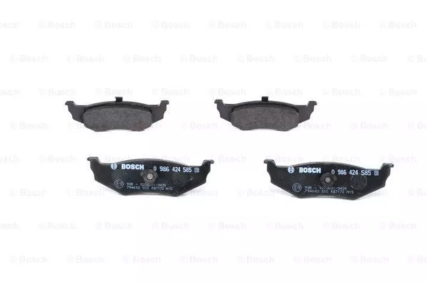 BOSCH 0 986 424 585 Тормозные колодки