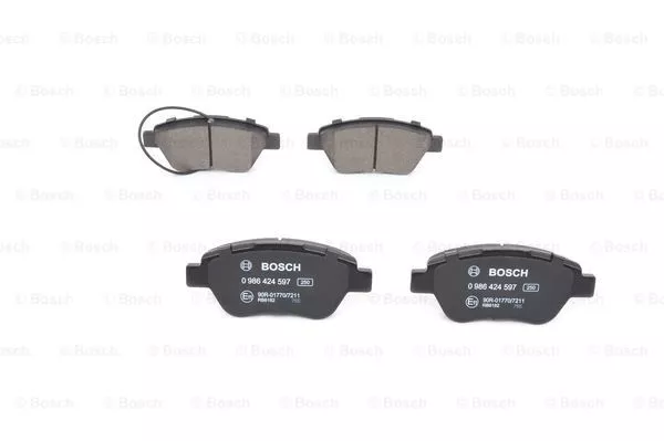 BOSCH 0 986 424 597 Тормозные колодки