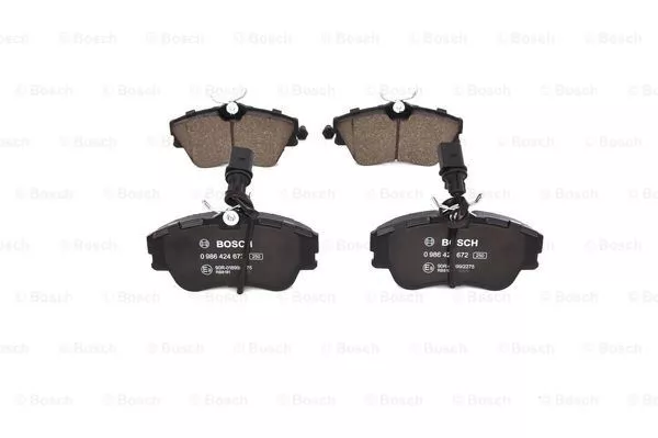 BOSCH 0 986 424 672 Гальмівні колодки