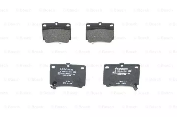 BOSCH 0 986 424 711 Тормозные колодки