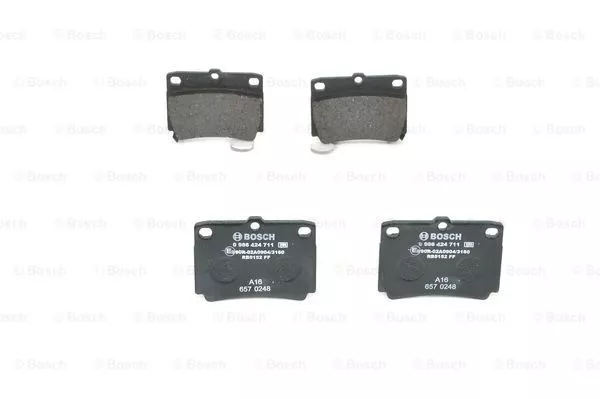 BOSCH 0 986 424 711 Тормозные колодки