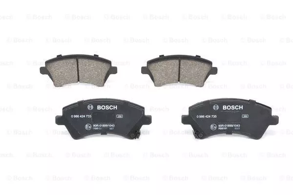 BOSCH 0 986 424 735 Тормозные колодки