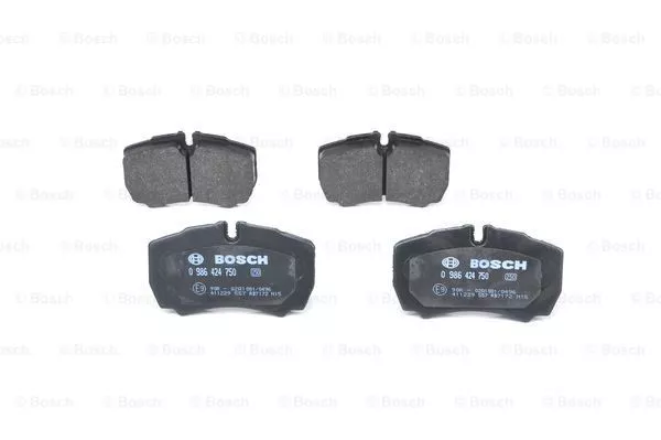 BOSCH 0 986 424 750 Гальмівні колодки