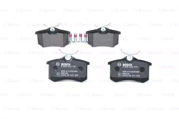 BOSCH 0 986 424 751 Гальмівні колодки