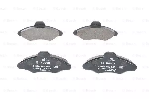 BOSCH 0 986 460 949 Тормозные колодки