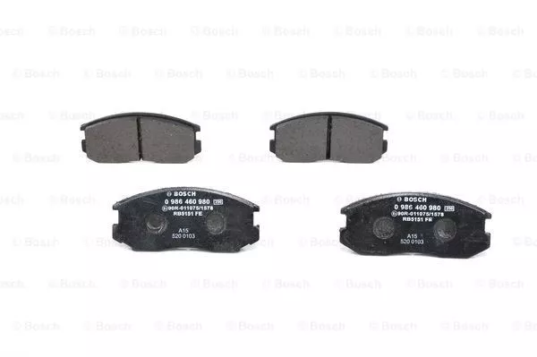 BOSCH 0 986 460 980 Тормозные колодки