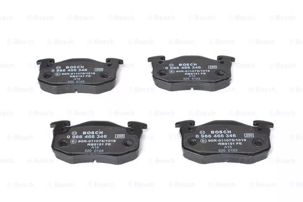 BOSCH 0 986 466 346 Гальмівні колодки