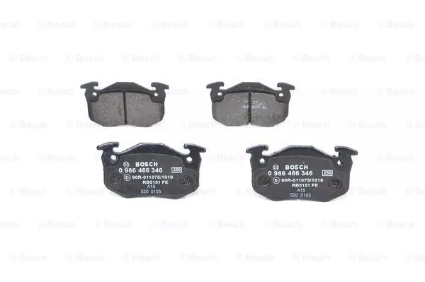 BOSCH 0 986 466 346 Гальмівні колодки