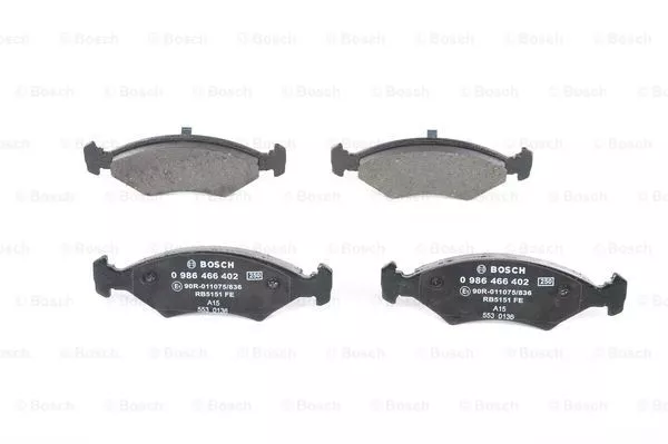 BOSCH 0 986 466 402 Тормозные колодки