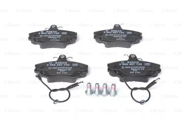 BOSCH 0 986 467 720 Тормозные колодки