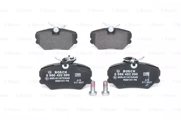 BOSCH 0 986 492 090 Тормозные колодки