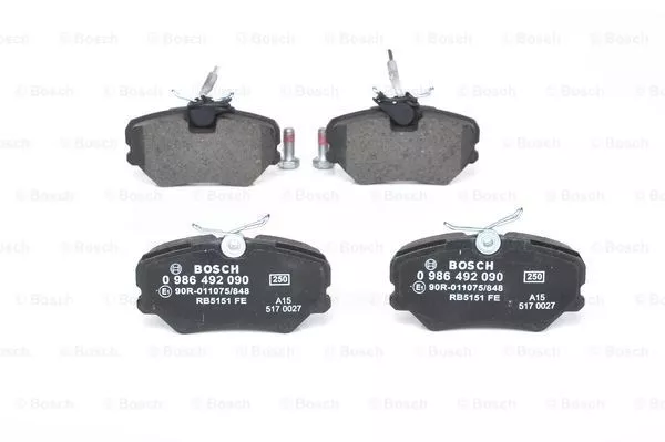 BOSCH 0 986 492 090 Тормозные колодки