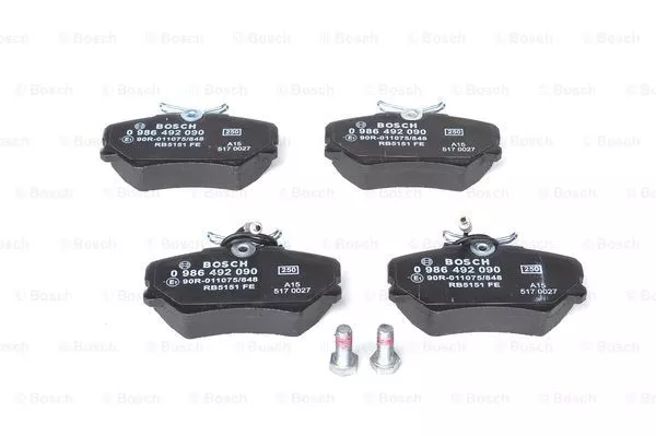 BOSCH 0 986 492 090 Тормозные колодки