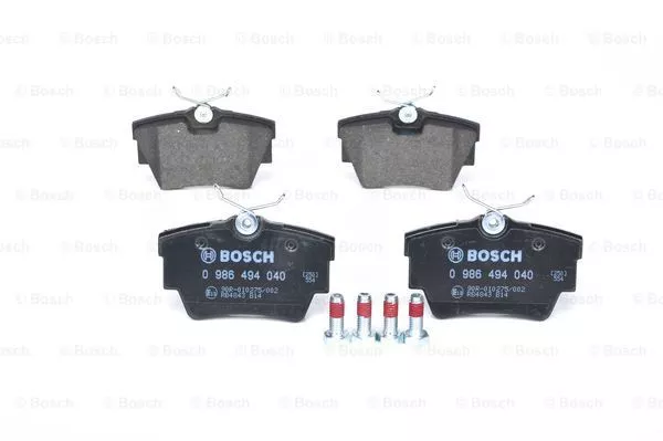 BOSCH 0 986 494 040 Тормозные колодки