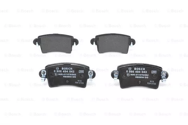 BOSCH 0 986 494 043 Тормозные колодки