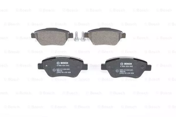 BOSCH 0 986 494 092 Тормозные колодки
