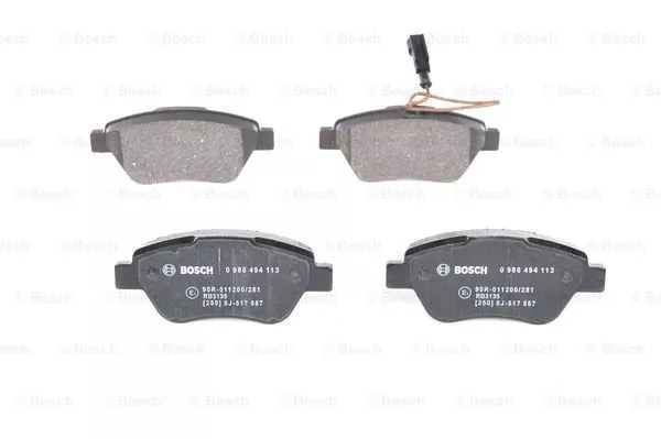 BOSCH 0 986 494 113 Тормозные колодки