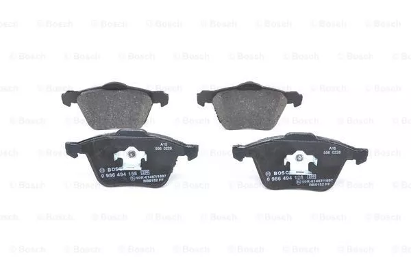 BOSCH 0 986 494 158 Гальмівні колодки