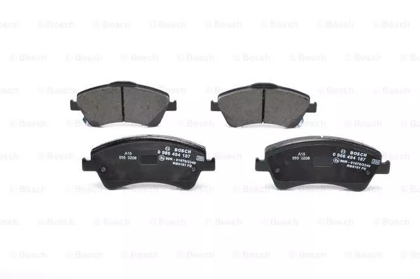 BOSCH 0 986 494 187 Тормозные колодки