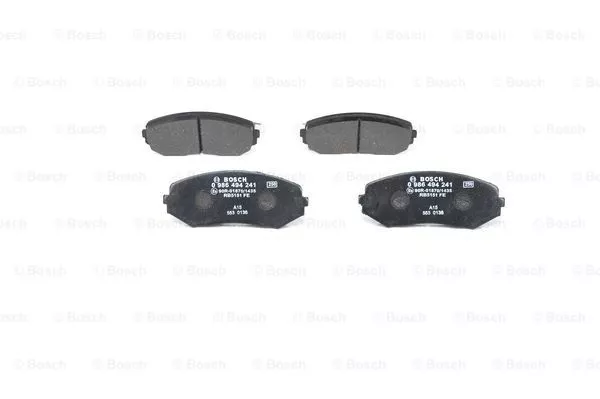 BOSCH 0 986 494 241 Гальмівні колодки