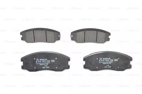 BOSCH 0 986 494 250 Тормозные колодки