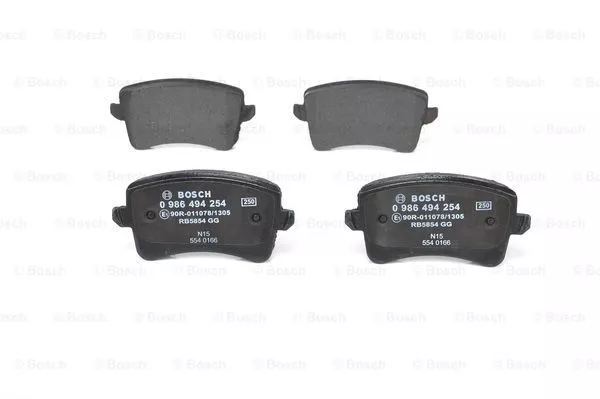 BOSCH 0 986 494 254 Тормозные колодки