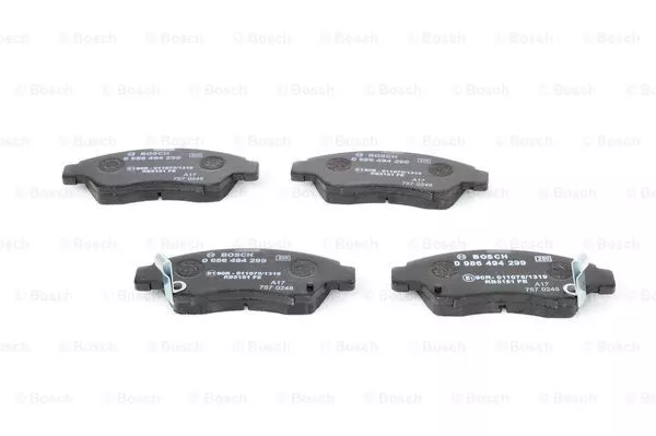 BOSCH 0 986 494 299 Тормозные колодки