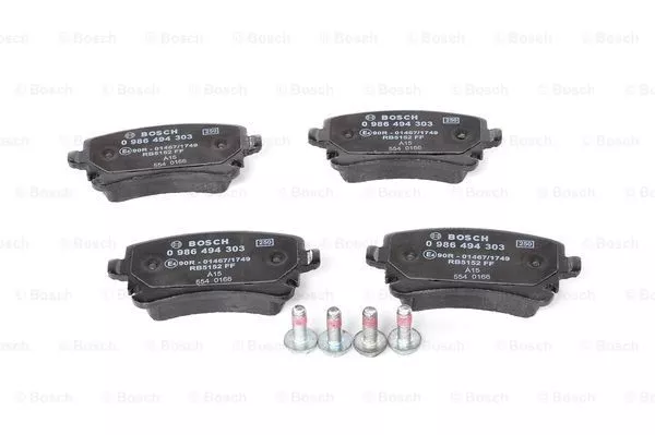 BOSCH 0 986 494 303 Тормозные колодки