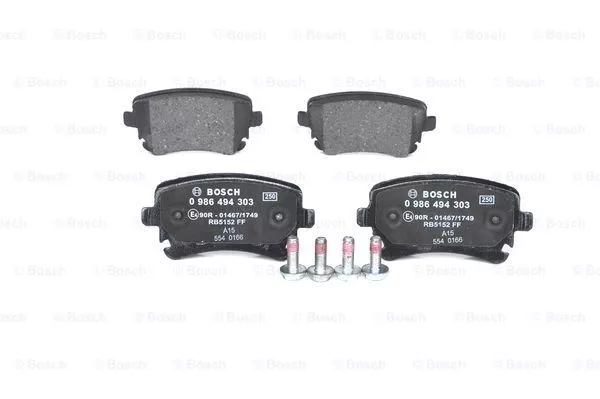 BOSCH 0 986 494 303 Гальмівні колодки