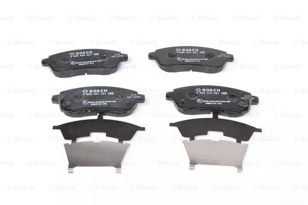 BOSCH 0 986 494 321 Гальмівні колодки