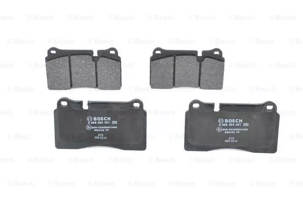 BOSCH 0 986 494 351 Гальмівні колодки