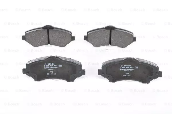 BOSCH 0 986 494 493 Гальмівні колодки
