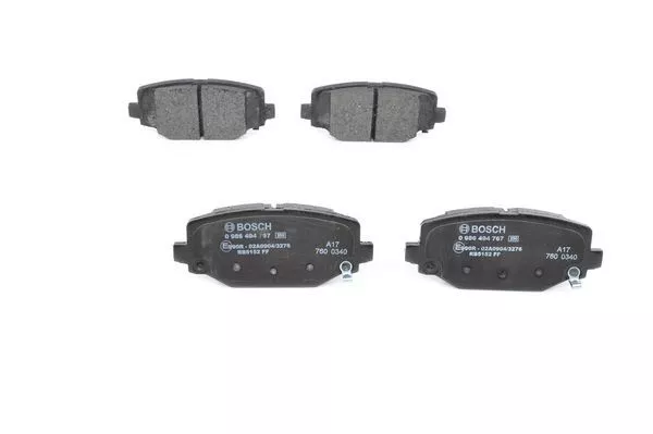 BOSCH 0986494767 Гальмівні колодки