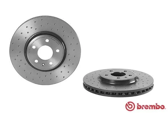 Brembo 09.A758.1X Тормозные диски