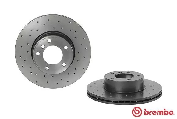 Brembo 09.B337.2X Гальмівні диски