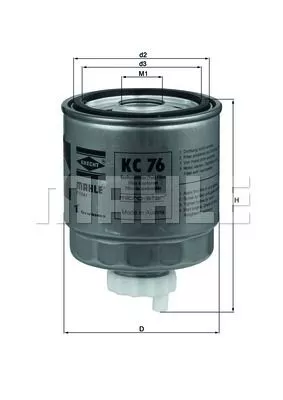 KNECHT KC76 Топливный фильтр