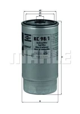 KNECHT KC98/1 Топливный фильтр