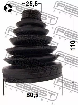Febest 1015-J300T Пыльник шруса
