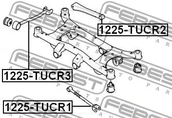 Febest 1225-TUCR1 Рычаг подвески