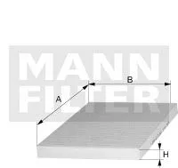 MANN-FILTER CUK230191 Фильтр салона