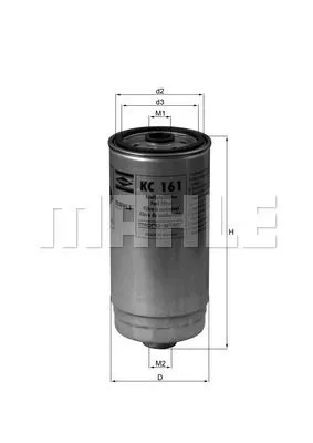 KC161 Фільтр палива