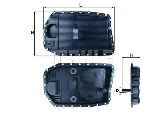 KNECHT HX154 Фільтр АКПП