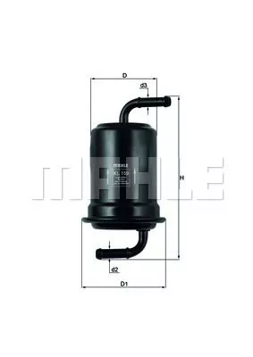 KNECHT KL159 Топливный фильтр